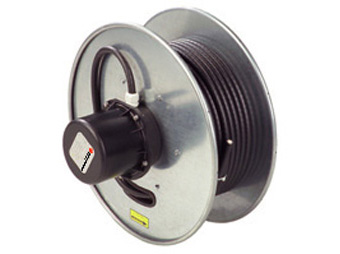 Spring cable reels, galvanised, without cable
