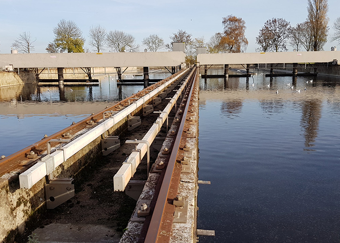AKAPP RN7 multiconductor installation at water treatment plant